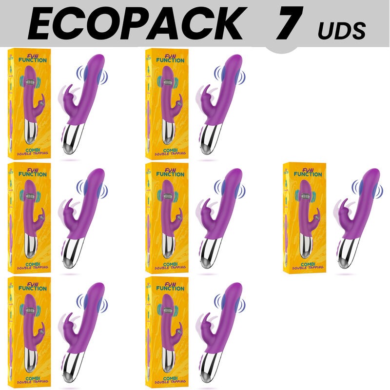 ECOPACK 7 UNIDADES - DUPLA FUNO COMBI TOQUE DUPLO - D-233003 - Dona Pimenta