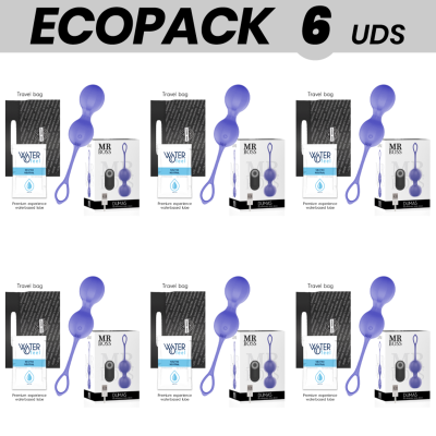 ECOPACK 6 UNIDADES - MR BOSS DUMAS KEGEL BOLAS VIBRADORAS CONTROL REMOTO - D-233007 - Dona Pimenta