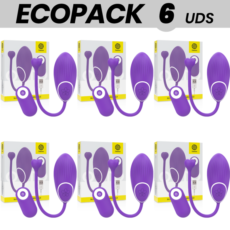ECOPACK 6 UNIDADES - CONTROLE REMOTO GALATEA OTTO CLICK&PLAY - D-233332 - Dona Pimenta