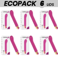 ECOPACK 6 UNIDADES - VIBRADOR COVERME G-SPOT 10 VELOCIDADES - D-233338 - Dona Pimenta