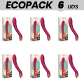ECOPACK 6 UNIDADES - CICI BEAUTY PREMIUM SILICONE G-SPOT VIBRATOR - D-233622 - Dona Pimenta