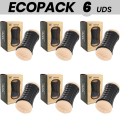 ECOPACK 6 UNIDADES - WOMANVIBE MASTURBADOR DUPLO WOMANVIBE - D-233639 - Dona Pimenta