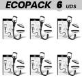 ECOPACK 6 UNIDADES - BOMBA INTENSA SUCÇÃO VAGINA MANUAL PARA MULHERES - D-234410 - Dona Pimenta