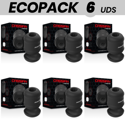 ECOPACK 6 UNIDADES - JAMYJOB COPO MASTURBADOR CASSIAN - D-234798 - Dona Pimenta
