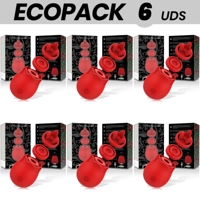 ECOPACK 6 UNIDADES - MIA CLITORAL STIMULATOR DUAS CABEAS 3 EM 1 EDIO DE LUXO - D-235702 - Dona Pimenta