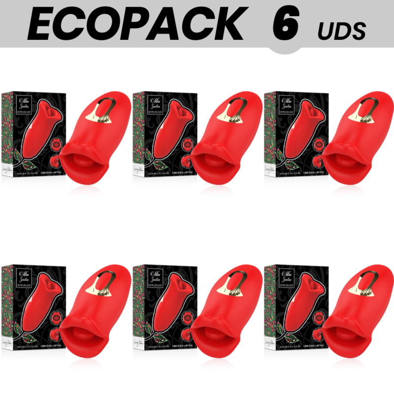 ECOPACK 6 UNIDADES - MIA SICILIA DUPLO PRAZER VIBRANTE + MORDIDA - D-235767 - Dona Pimenta