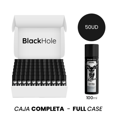 MOQ 50 - GEL BLACK HOLE BASE DE SILICONE DILATAÃÃO ANAL 100 ML - D-236845 - Dona Pimenta