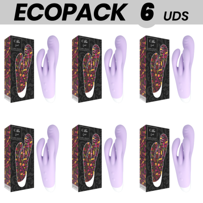 ECOPACK 6 UNIDADES - MIA VIBRADOR ORGSMICO GUELL 3 MOTORES - D-221527 - Dona Pimenta
