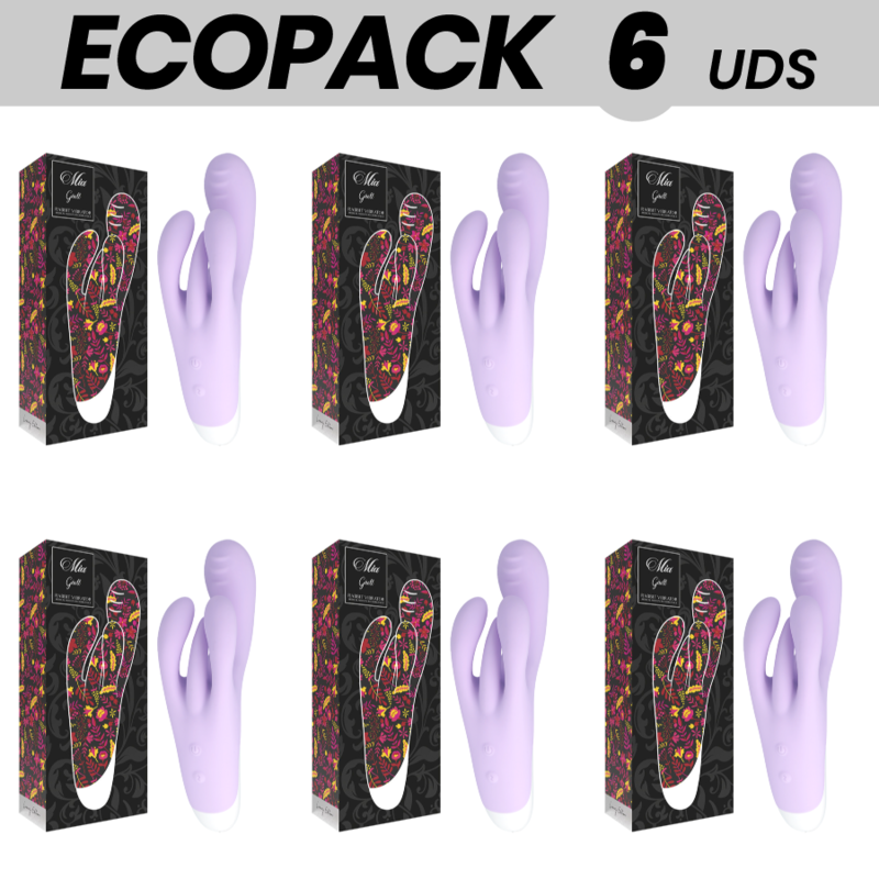 ECOPACK 6 UNIDADES - MIA VIBRADOR ORGSMICO GUELL 3 MOTORES - D-221527 - Dona Pimenta