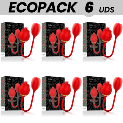 ECOPACK 6 UNIDADES - MIA VIENNA DUPLO PRAZER LICKING + OVO VIBRANTE - D-234838 - Dona Pimenta