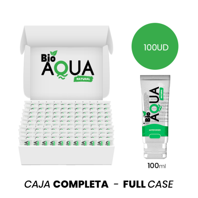 MOQ 100 - BIOAQUA LUBRIFICANTE À BASE DE ÁGUA INGREDIENTES NATURAIS 100 ML - D-234733 - Dona Pimenta