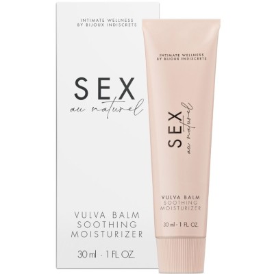 BIJOUX INDISCRETS - SEX AU NATUREL VULVA BALM HIDRATANTE CALMANTE 30 ML - D-244854 - Dona Pimenta