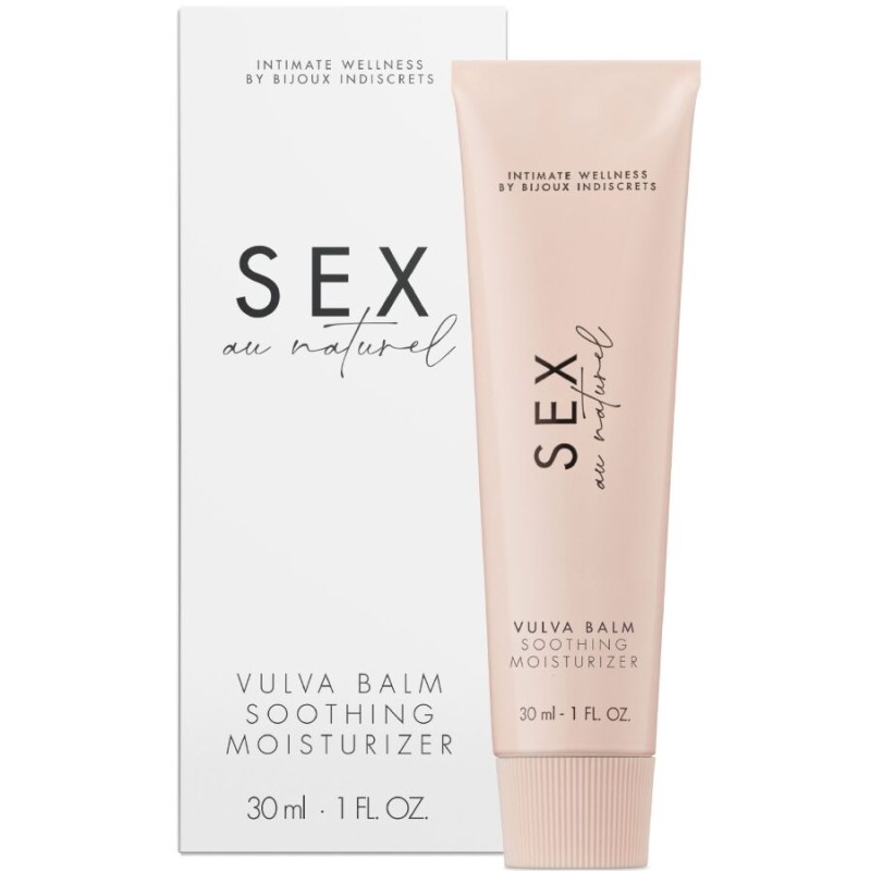 BIJOUX INDISCRETS - SEX AU NATUREL VULVA BALM HIDRATANTE CALMANTE 30 ML - D-244854 - Dona Pimenta