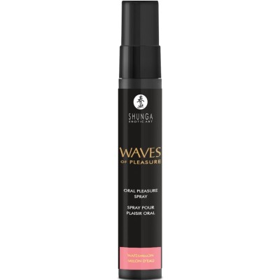 SHUNGA - SPRAY ORAL SEDUTOR DE PRAZER WAVES COM SABOR MELANCIA 20 ML - D-244895 - Dona Pimenta