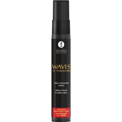 SHUNGA - SPRAY ORAL SEDUTOR DE MORANGO WAVES 20 ML - D-244896 - Dona Pimenta