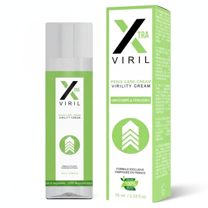 X VIRIL CREAM PARA AUMENTAR A EREÇÃO E O TAMANHO - D-215541 - Dona Pimenta