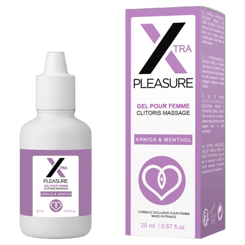 X PLEASURE CLITORIS MASSAGE GEL 20 ML - D-213991 - Dona Pimenta