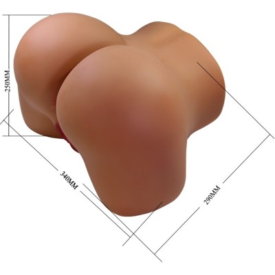 CRAZY BULL - WENDY VIBRADOR DE BUMBUM FEMININO REALISTA E SUCÇÃO COM SOM 11 KG - D-243861 - Dona Pimenta