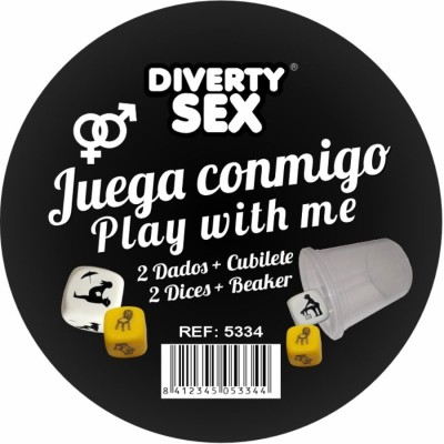 DIABLO PICANTE - JOGO DE DADOS + POSIÇÕES HETERO COM COPO - D-244793 - Dona Pimenta