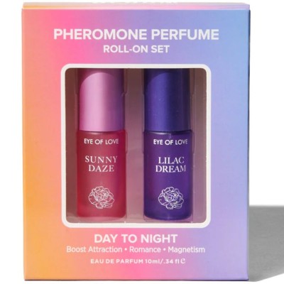EYE OF LOVE - BLOOM DIA PARA NOITE FEROMÓNIO ROLL-ON PERFUME CONJUNTO 2 X 5 ML - D-244748 - Dona Pimenta