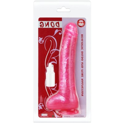 DONG DILDO REALISTICO ROSA CON VENTOSA - D-218806 - Dona Pimenta