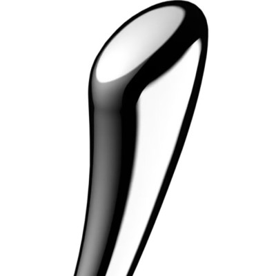 SATISFYER - COSMIC CREST 1 DILDO DE AÃO INOXIDÃVEL COM DUAS EXTREMIDADES - D-244931 - Dona Pimenta
