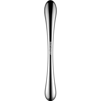 SATISFYER - COSMIC CREST 1 DILDO DE AÃO INOXIDÃVEL COM DUAS EXTREMIDADES - D-244931 - Dona Pimenta