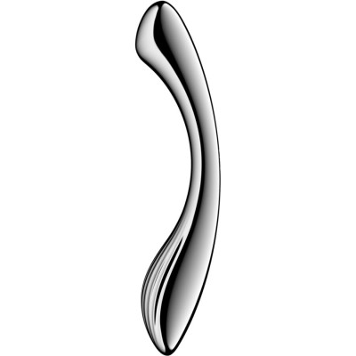 SATISFYER - PURE GRAVITY 1 DILDO DE AÃO INOXIDÃVEL COM DUAS EXTREMIDADES - D-244933 - Dona Pimenta
