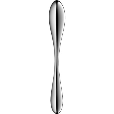 SATISFYER - STAR FORCE 3 DILDO DE AÃO INOXIDÃVEL COM DUAS EXTREMIDADES - D-244938 - Dona Pimenta