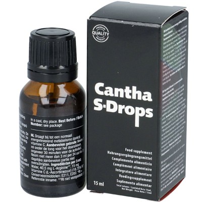 CANTHA S-DROPS 15 ML - WEST /en/de/fr/es/it/nl/ - D-199871 - Dona Pimenta