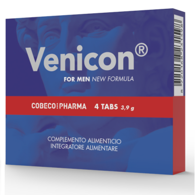 COBECO - VENICON PARA HOMENS 4 TABS - D-244867 - Dona Pimenta