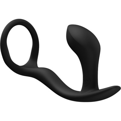 FUN FACTORY - PLUG ANAL COM ANEL DE BOTO PRETO - D-244178 - Dona Pimenta