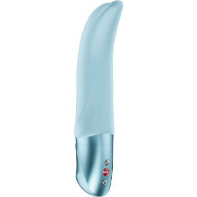FUN FACTORY - VIBRADOR DIVA DOLPHIN PARA PONTO G, AZUL GELO - D-244248 - Dona Pimenta