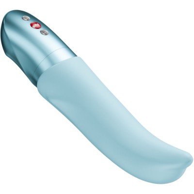 FUN FACTORY - VIBRADOR DIVA DOLPHIN PARA PONTO G, AZUL GELO - D-244248 - Dona Pimenta