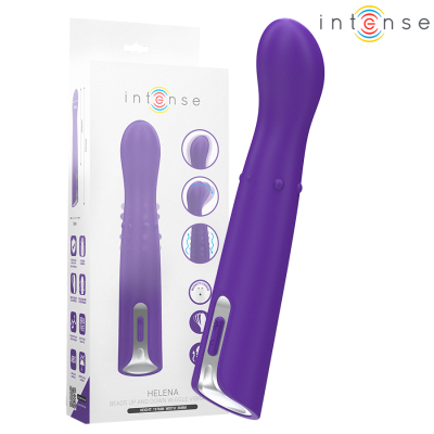 INTENSE - HELENA BEADS VIBRADOR WIGGLE UP & DOWN 13,5 CM - D-244712 - Dona Pimenta