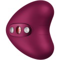 FUN FACTORY - VIBRADOR LIBERA AIR PULSE VERMELHO VINHO - D-244236 - Dona Pimenta