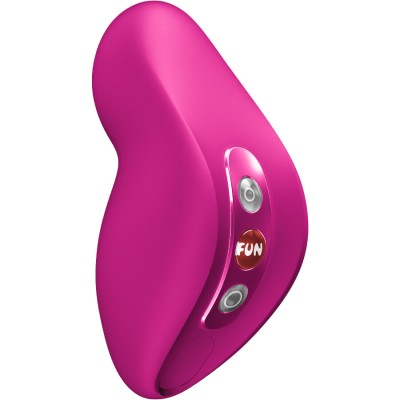 FUN FACTORY - VIBRADOR ALLURE DOUBLE AIR PULSE MAGENTA - D-244238 - Dona Pimenta
