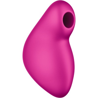 FUN FACTORY - VIBRADOR ALLURE DOUBLE AIR PULSE MAGENTA - D-244238 - Dona Pimenta