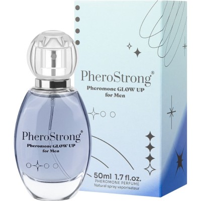 PHEROSTRONG - PERFUME DE FEROMÓNIOS GLOW UP PARA HOMENS 50 ML - D-244940 - Dona Pimenta