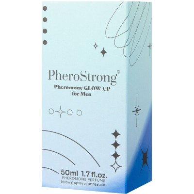 PHEROSTRONG - PERFUME DE FEROMÓNIOS GLOW UP PARA HOMENS 50 ML - D-244940 - Dona Pimenta
