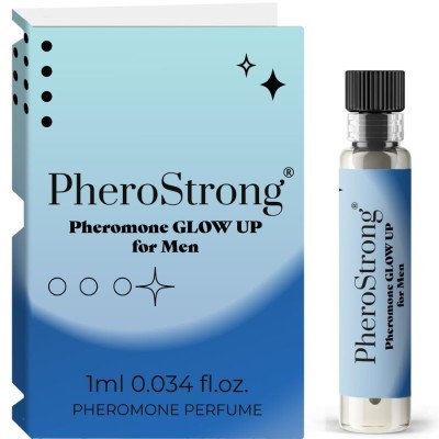 PHEROSTRONG - PERFUME DE FEROMÓNIOS GLOW UP PARA HOMENS 1 ML - D-244944 - Dona Pimenta